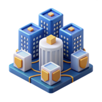 impressive minimalist Secure Urban Infrastructure Network Protection Data Security high resolution png