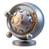 impressive traditional Abstract Clock Futuristic Timepiece Design authentic png