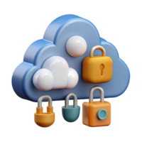 stunning abstract Secure Cloud Data Protection Encryption and Access Control detailed png