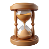 stunning artistic Time Management Hourglass Concept for Productivity high quality png