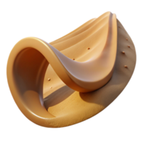 magnificent contemporary Abstract Swirling Sand Dune Sculpture high resolution png