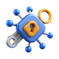 impressive abstract Network Security Key Access Protection exclusive png