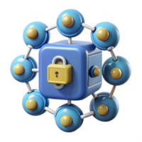 stunning modern Secure Network Data Protection Encryption detailed png