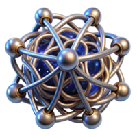wonderful creative Interconnected Nodes A Complex Network Visualization genuine png