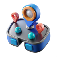 beautiful traditional Interactive 3D Location Navigation System high resolution png