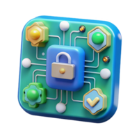 dramatic creative Secure System Network Data Protection Access Control exclusive png