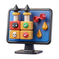 vibrant contemporary Digital Risk Assessment Interactive Game-Based Training high resolution png