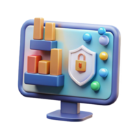stunning modern Data Security Visualization Dashboard original png