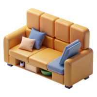 beautiful contemporary Modern Sofa Design Modular Cushions Built-in Storage original png