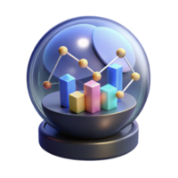 dramatic abstract Visualizing Data Trends A 3D Perspective genuine png