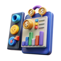 extraordinary contemporary Financial Data Analysis Dashboard Visualizing Growth Performance 4K png
