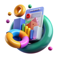 wonderful contemporary Data Visualization Charts, Graphs, and Mobile Interface Design premium png