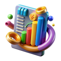 impressive rustic Data Visualization Colorful Charts Graphs genuine png