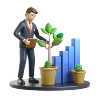 extraordinary minimalist Business Growth Cultivating Success Through Strategic Planning authentic png