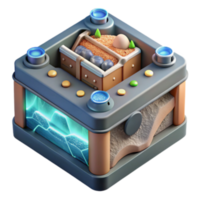 beautiful modern Resource Mining Simulator Dig, Collect, Refine authentic png