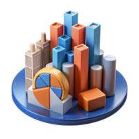 wonderful abstract Data Visualization Charts, Graphs, and Business Insights high resolution png