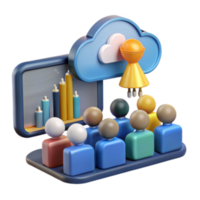 wonderful abstract Cloud-Based Data Analysis for Group Learning authentic png