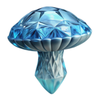 vibrante contemporáneo diamante seta un espumoso faceta alto resolución png