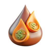 stunning minimalist Oil Prices Currency Fluctuations A Visual Representation premium png