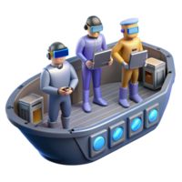 beautiful minimalist VR Collaboration Future of Teamwork in Virtual Spaces professional png