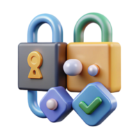 beautiful artistic Secure System Data Protection, Access Control, and Verification 4K png