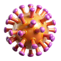 elegant artistic Understanding Virus Structure A 3D Model high quality png