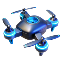 magnificent rustic Futuristic Drone 3D Render high resolution png