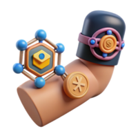 impressive contemporary Cryptocurrency, Decentralization, Blockchain, Digital Assets, Tokens, Network, Security, Finance, Investment, Technology high quality png