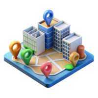wonderful creative City Navigation Location Based Services Map genuine png