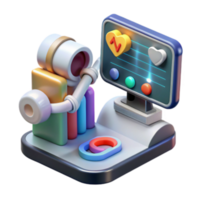 wonderful modern Digital Health Monitoring Automated Analysis Insights high resolution png
