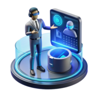 magnificent abstract Future of Virtual Reality Immersive User Interfaces original png
