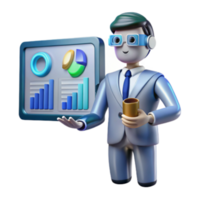 elegant modern Business Data Analysis Charts, Graphs Insights authentic png