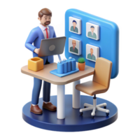 extraordinary abstract Remote Team Meeting Virtual Collaboration Online Workspace authentic png