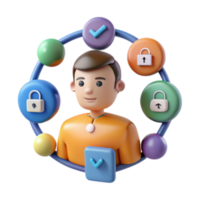 elegant traditional User Data Security Privacy, Protection, and Verification exclusive png