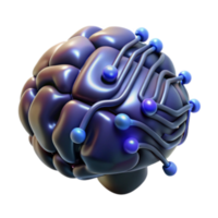 magnificent vintage Neural Network Brain-Computer Interface Concept exclusive png