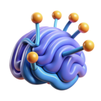 impressive creative Brain Connectivity Neural Pathways Cognitive Function professional png