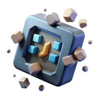 3d enigma blocos interativo cubo jogo, lógica desafio, espacial raciocínio, abstrato projeto, cognitivo habilidade, problema resolvendo, mental exercício, geométrico padrões, digital jogo, casual jogabilidade png
