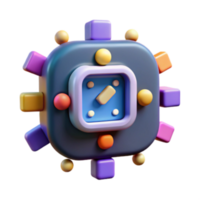 magnificent traditional 3D Colorful Abstract Icon Geometric Design Element high resolution png