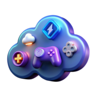 impressive abstract Cloud Gaming Fast, Accessible, Multiplayer Fun original png