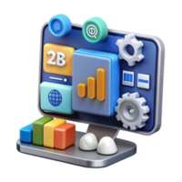 impressive contemporary Data Analytics Dashboard Business Intelligence Workflow Optimization high resolution png