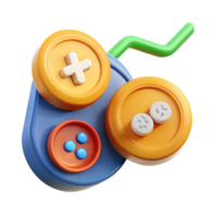 beautiful creative 3D Cartoon Game Controller Buttons high quality png