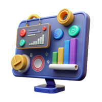 serene modern Data Visualization Dashboard Monitor Key Metrics exclusive png