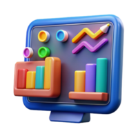 beautiful traditional Colorful Data Visualization Charts, Graphs Trends high resolution png