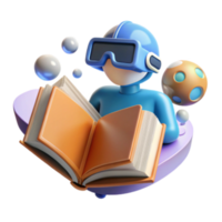 magnificent modern Virtual Reading Exploring Immersive Books authentic png
