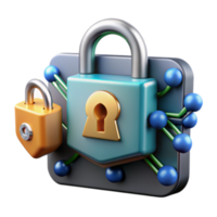 extraordinary artistic Network Security Protecting Data with Enhanced Encryption 4K png