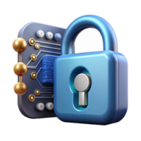 elegant contemporary Digital Security Protecting Data with Encryption and Secure Access original png