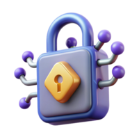 beautiful rustic Cybersecurity Enhanced Network Lock for Data Protection high resolution png