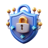 stunning artistic Cybersecurity Shield Network Protection Data Security authentic png