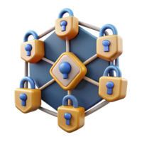 stunning minimalist Network Security Interconnected Data Protection high resolution png