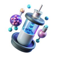 extraordinary minimalist Molecular Science Advanced Experiments in a Lab Setting premium png